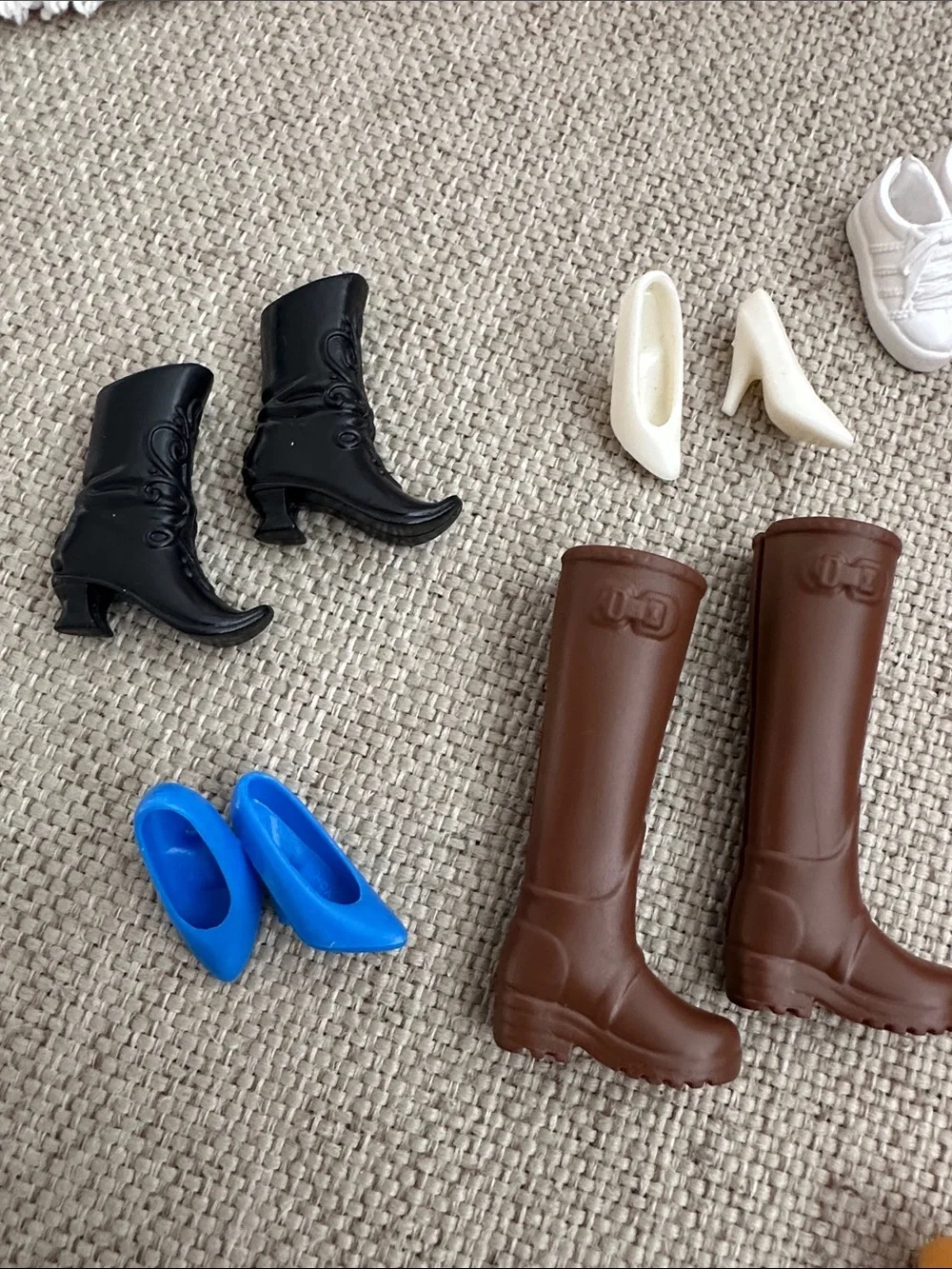 Assortment of Barbie Doll shoes